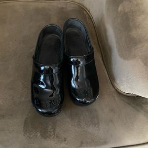 Dansko Patent Leather Clogs